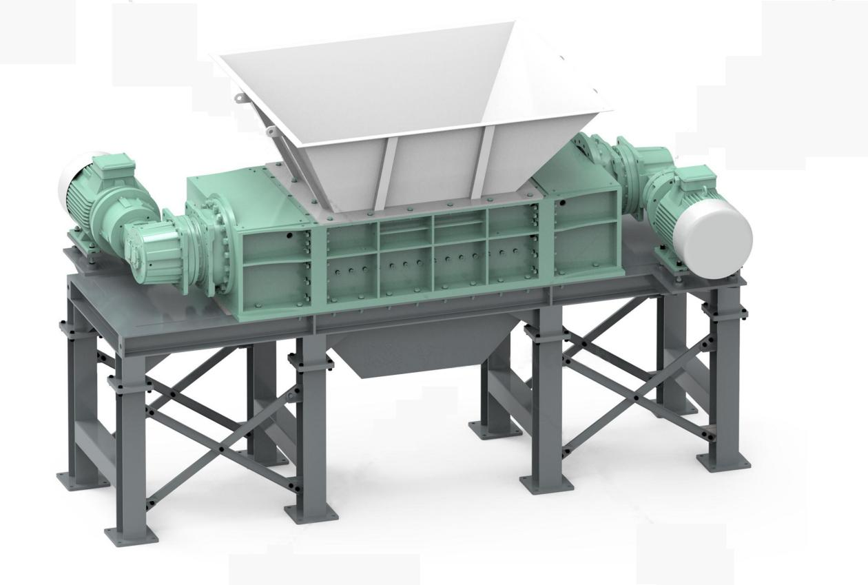 SSS-系列双轴剪切式破碎机